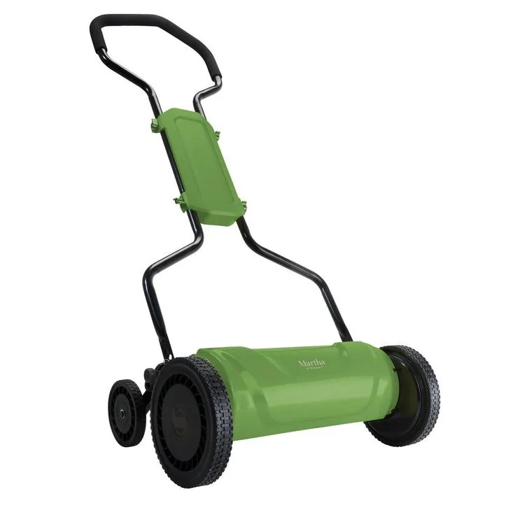 Martha Stewart Living 18 in. 5-Position Quad-Wheel Manual Walk Behind Push Reel Mower, photo 2 of 2