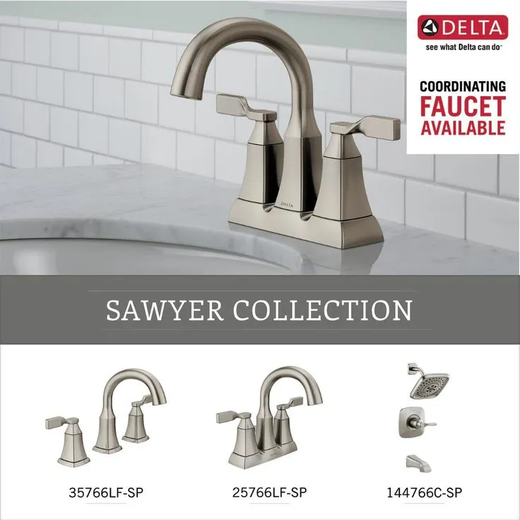Delta Sawyer Satin Nickel Wall Mount Single Post Toilet Paper Holder, photo 4 of 7
