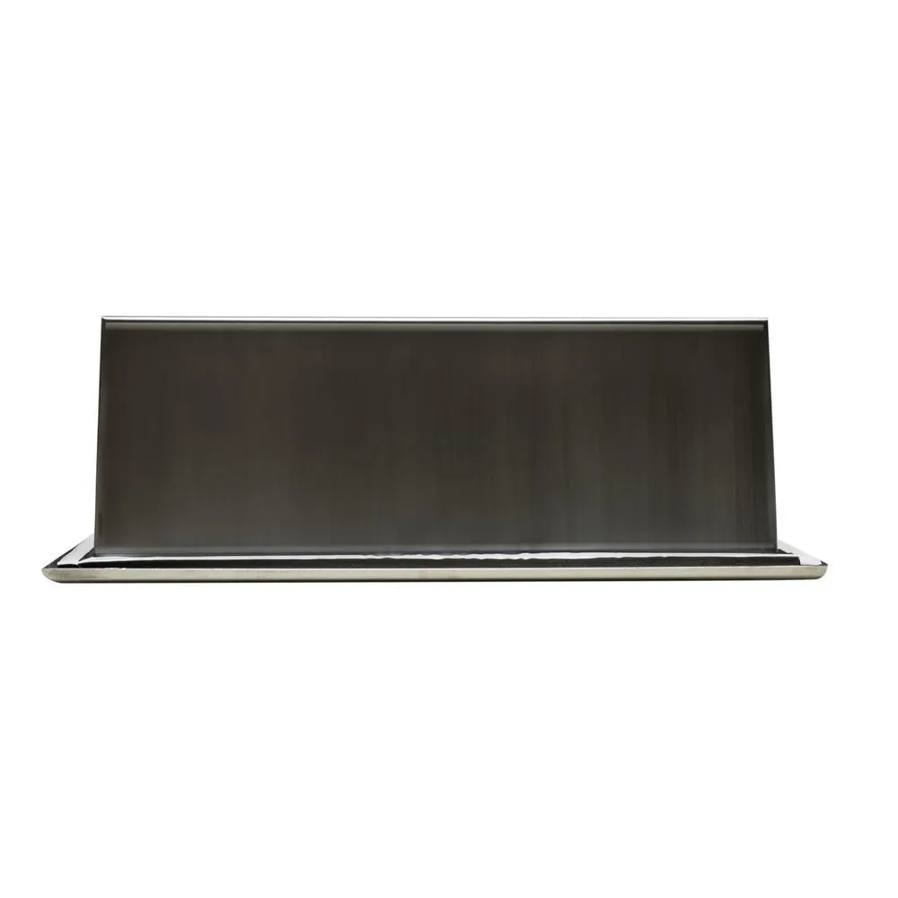 12 in. x 12 in. x 4 in. Niche in Brushed Stainless Steel, photo 5 of 8