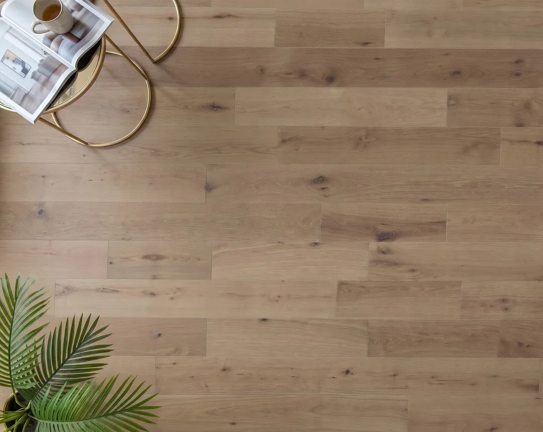 allen + roth CENTURY FLOORING South Beach Hickory 1/2-in T x 7-3/8-in W Smooth/Traditional Engineered Hardwood Flooring ( 28.06-sq ft / Carton ), photo 2 of 3