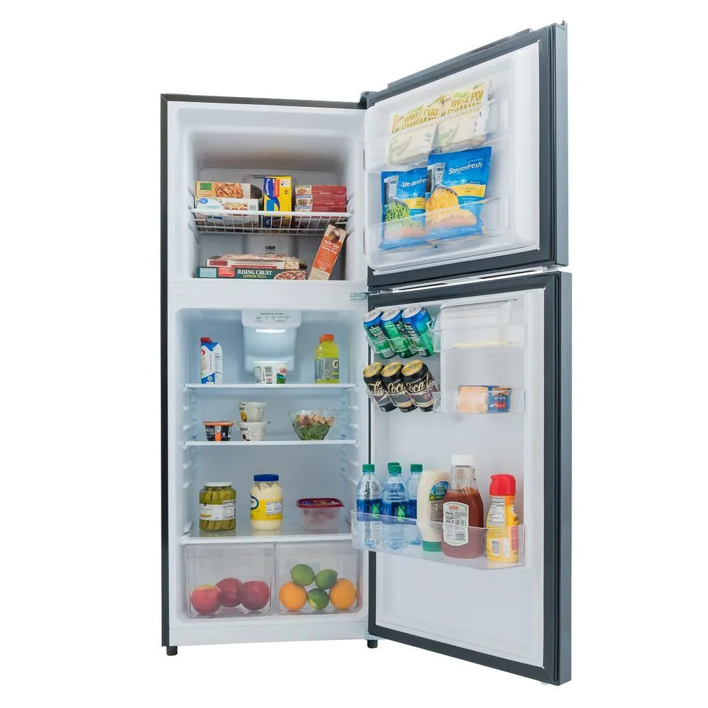 10.1 cu. ft. Top Freezer Refrigerator in Black, photo 7 of 16