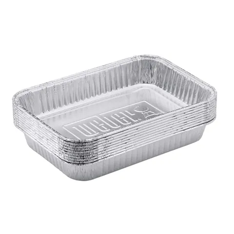 Weber Aluminum Drip Pan 8.6 in long · 6 in wide