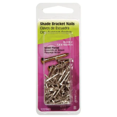 3/4 in. Nickel-Plated Bracket Nails