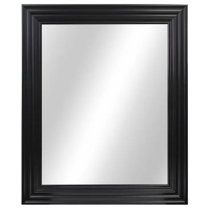 24 in. W x 30 in. H Framed Rectangular Anti-Fog Bathroom Vanity Mirror in Oil Rubbed Bronze Finish, photo 11 of 12