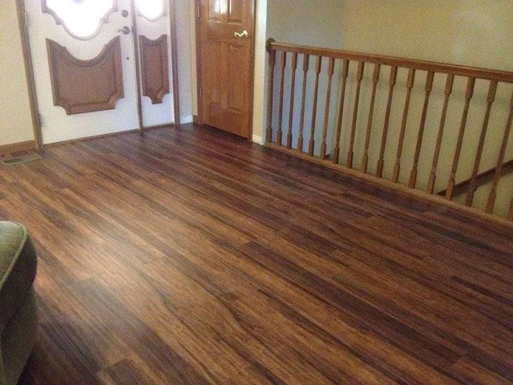 BuildDirect Balinese Rosewood 12mm 48" X 6.5" Laminate Flooring (15.1sq. ft. per box), photo 4 of 11
