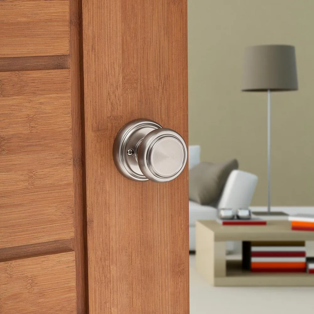 Prestige Alcott Satin Nickel Dummy Door Knob, photo 4 of 7