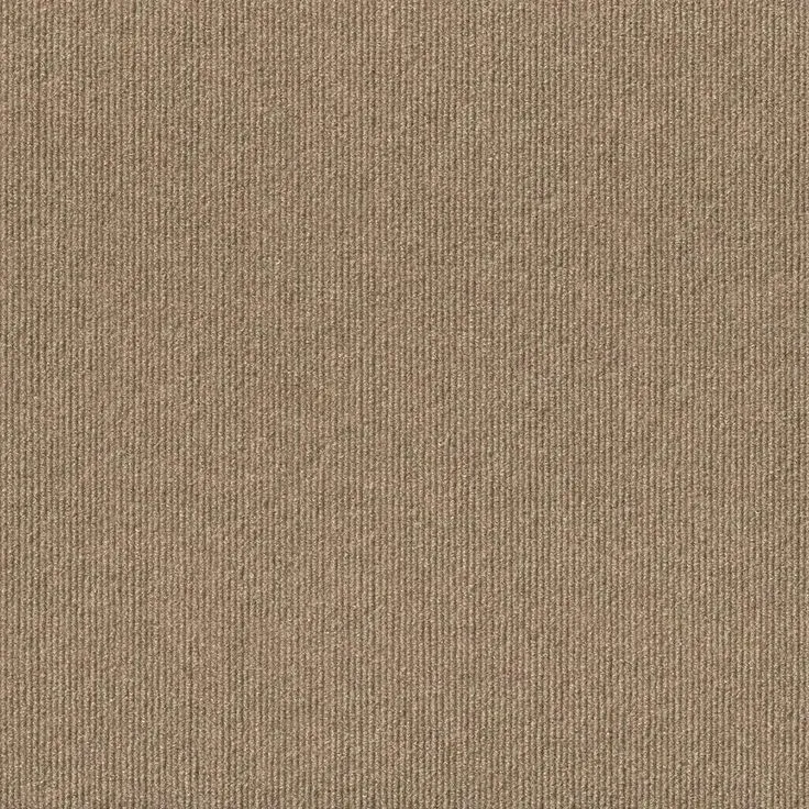 Foss Peel and Stick Ribbed Gunmetal 18 in. x 18 in. Residential Carpet Tile (16 Tiles/Case), photo 9 of 11