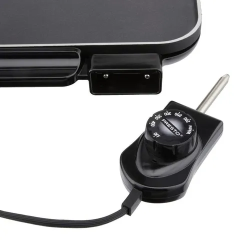 SlimLine 286 sq. in. Black Electric Griddle with Temperature Sensor