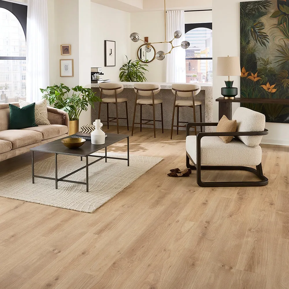 Pergo Pro+ with WetProtect 10-mm 7.48-in W x 47.24-in L Waterproof Floating / click-lock Laminate Flooring, photo 19 of 40