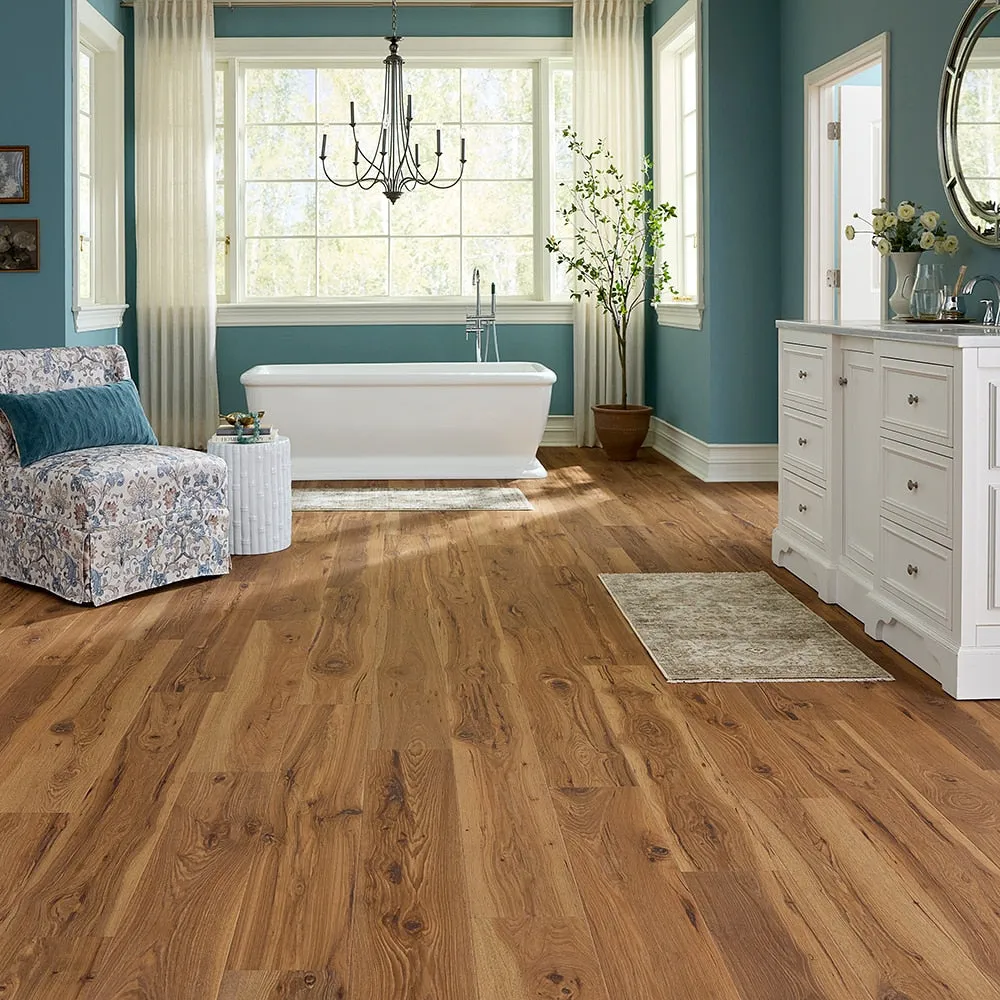 Pergo Pro+ with WetProtect 10-mm 7.48-in W x 47.24-in L Waterproof Floating / click-lock Laminate Flooring, photo 22 of 40