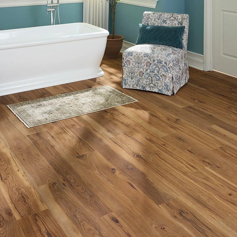 Pergo Pro+ with WetProtect 10-mm 7.48-in W x 47.24-in L Waterproof Floating / click-lock Laminate Flooring, photo 23 of 40