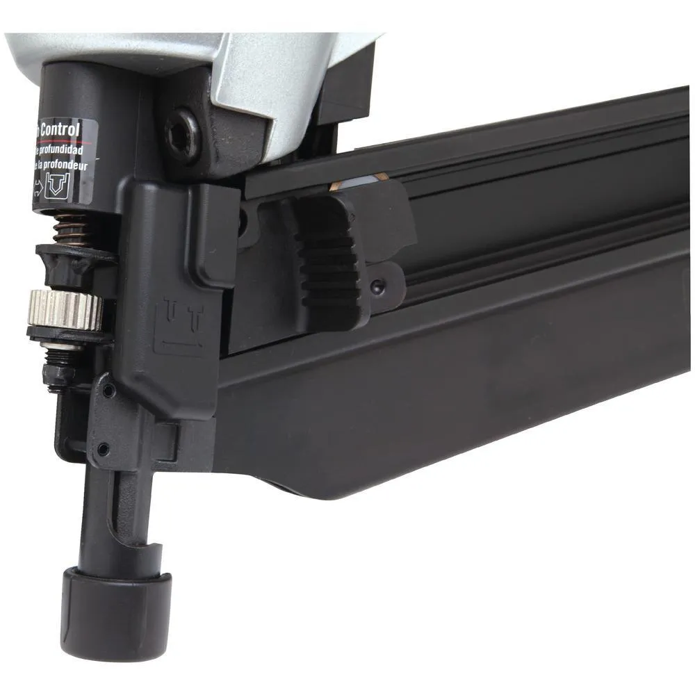 21-Degree 3-1/2 in. Full Round Framing Nailer with Bonus Pneumatic 15-Degree Coil Roofing Nailer, photo 6 of 11