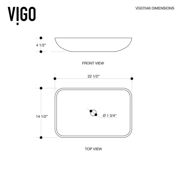 VIGO Amber Sunset Handmade Countertop Glass Rectangle Vessel Bathroom Sink in Light Wood, photo 3 of 8