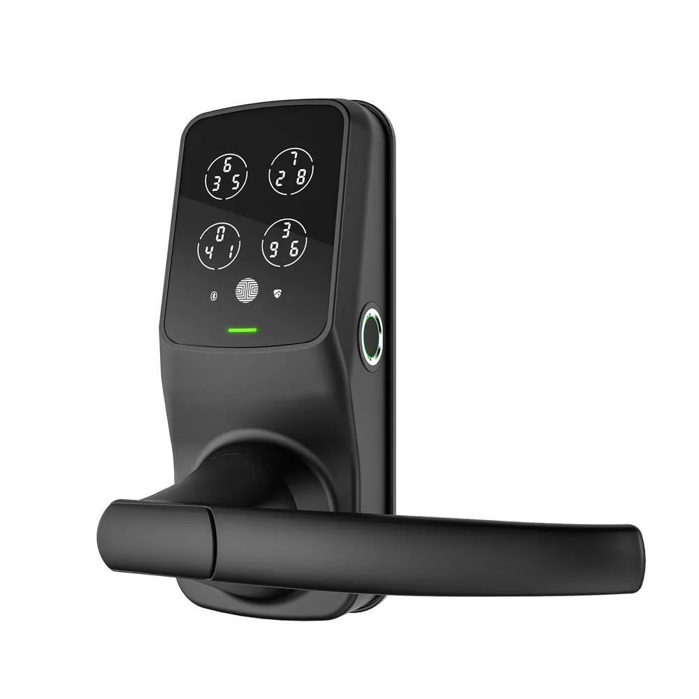 Lockly Secure PRO Satin Nickel Smart Lock Latch with 3D Fingerprint and Wi-Fi (Works with Alexa and Google Home), photo 8 of 9