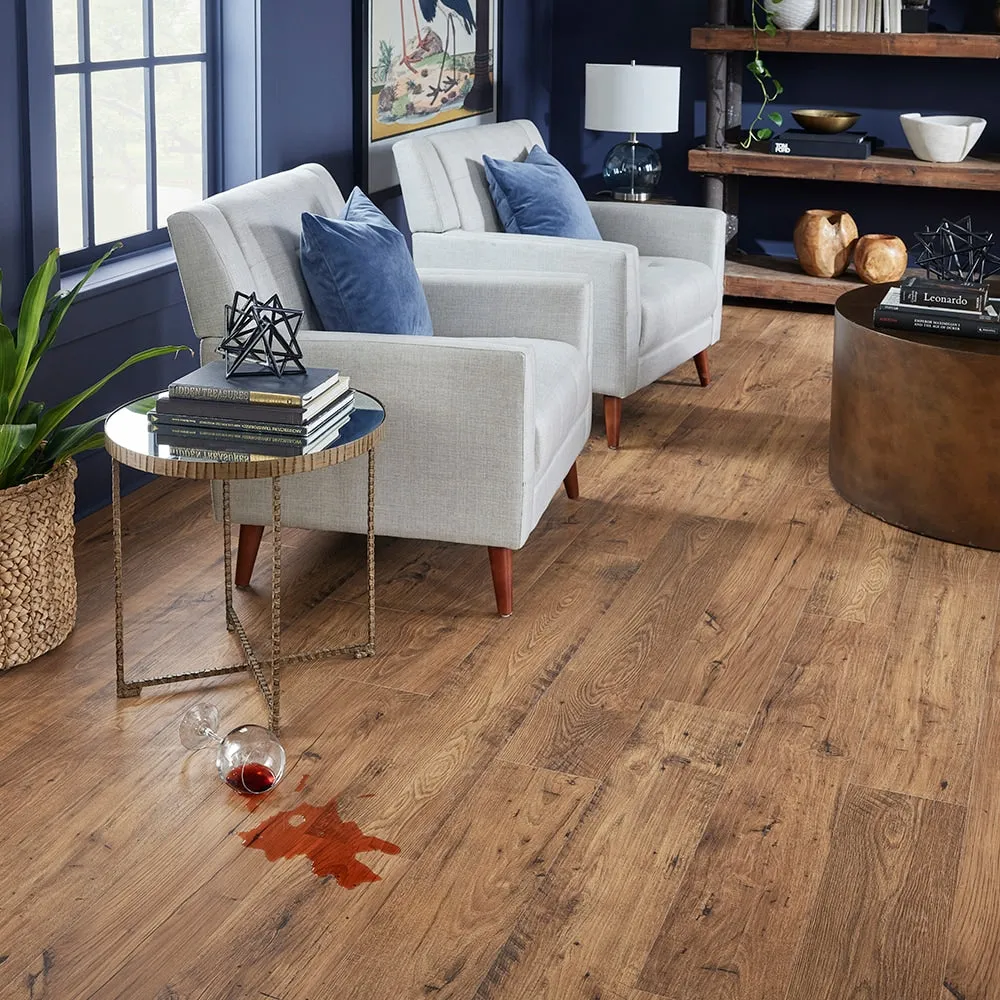 Pergo Pro+ with WetProtect 10-mm 7.48-in W x 47.24-in L Waterproof Floating / click-lock Laminate Flooring, photo 35 of 40