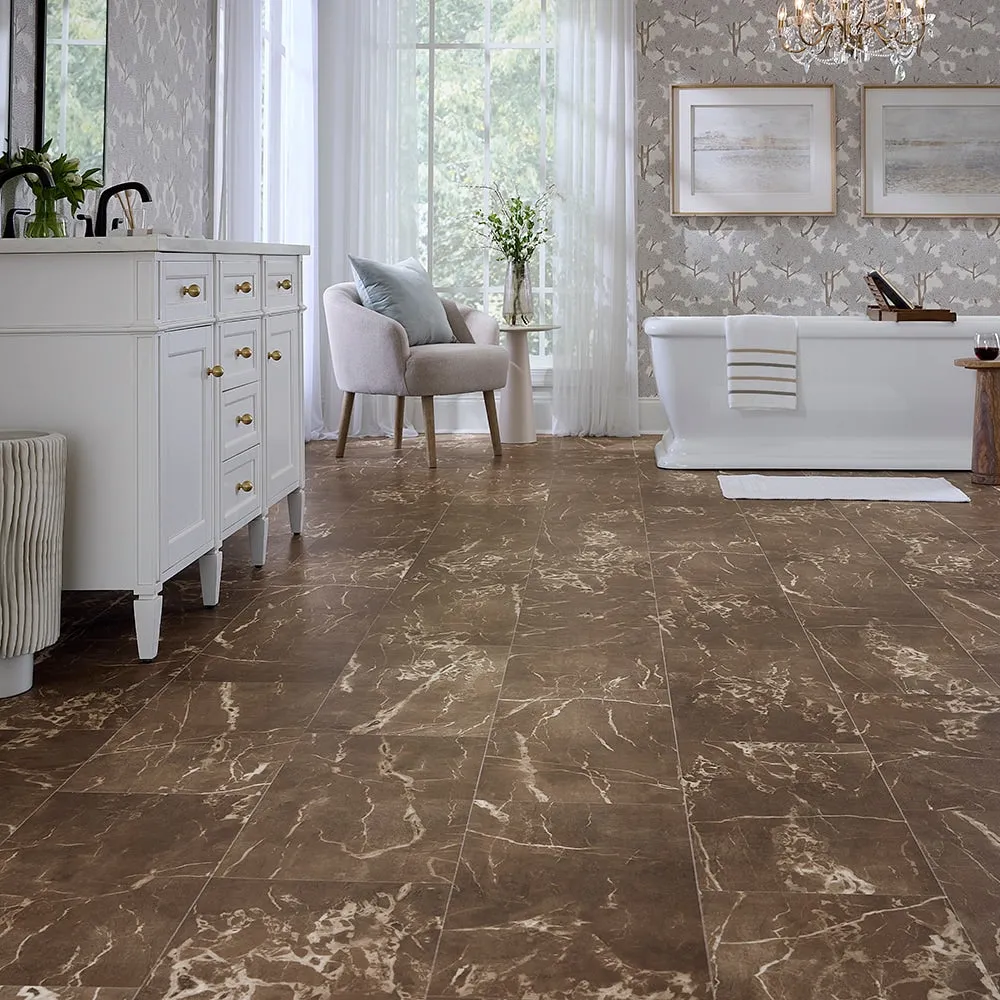 Pergo Pergo Duracraft +WetProtect 22-mil 12.7-in W x 24.02-in L Waterproof Interlocking Vinyl Tile, photo 6 of 12
