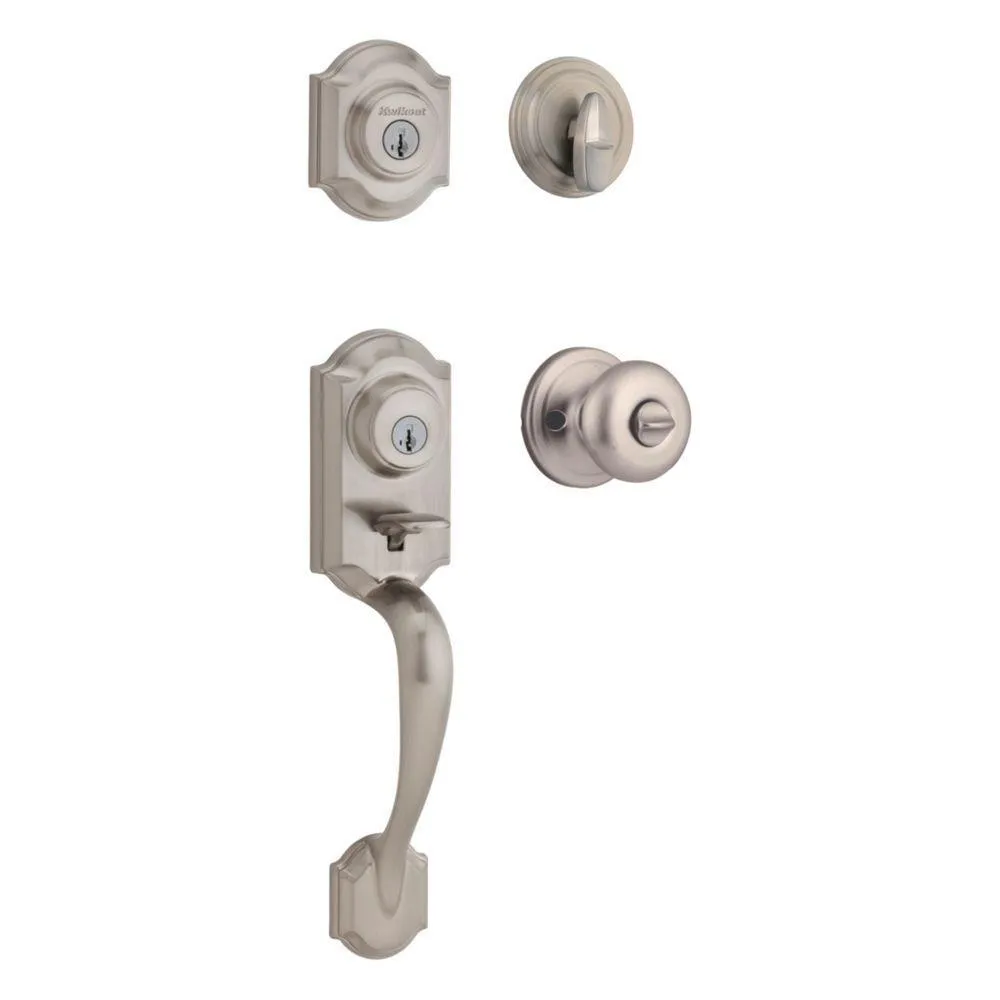 Montara Venetian Bronze Single Cylinder Door Handleset with Juno Entry Door Knob Featuring SmartKey Security, photo 7 of 8
