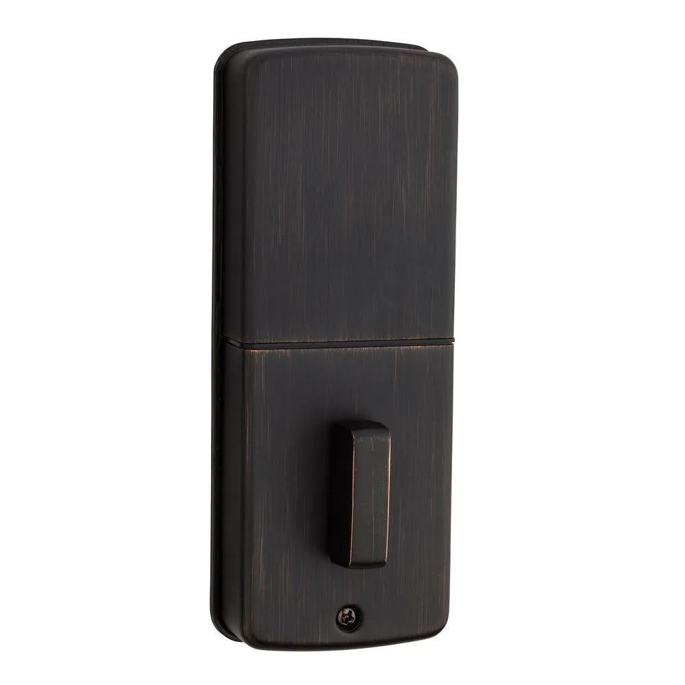 Kwikset Powerbolt2 Venetian Bronze Single Cylinder Electronic Deadbolt Featuring SmartKey Security and Balboa Passage Lever, photo 2 of 2