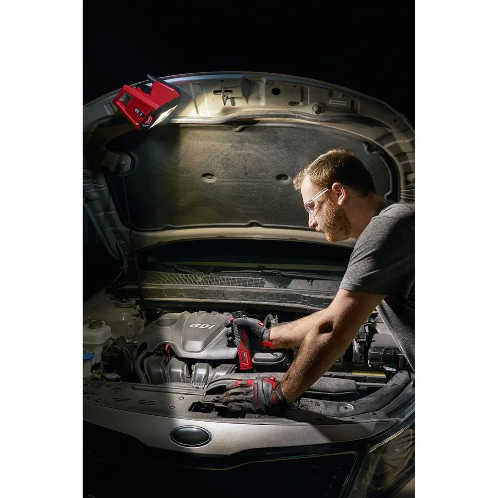 M12 FUEL 12-Volt Lithium-Ion Brushless Cordless 1/4 in. Hex Impact Driver Kit with Free M12 LED Flood Light, photo 14 of 14
