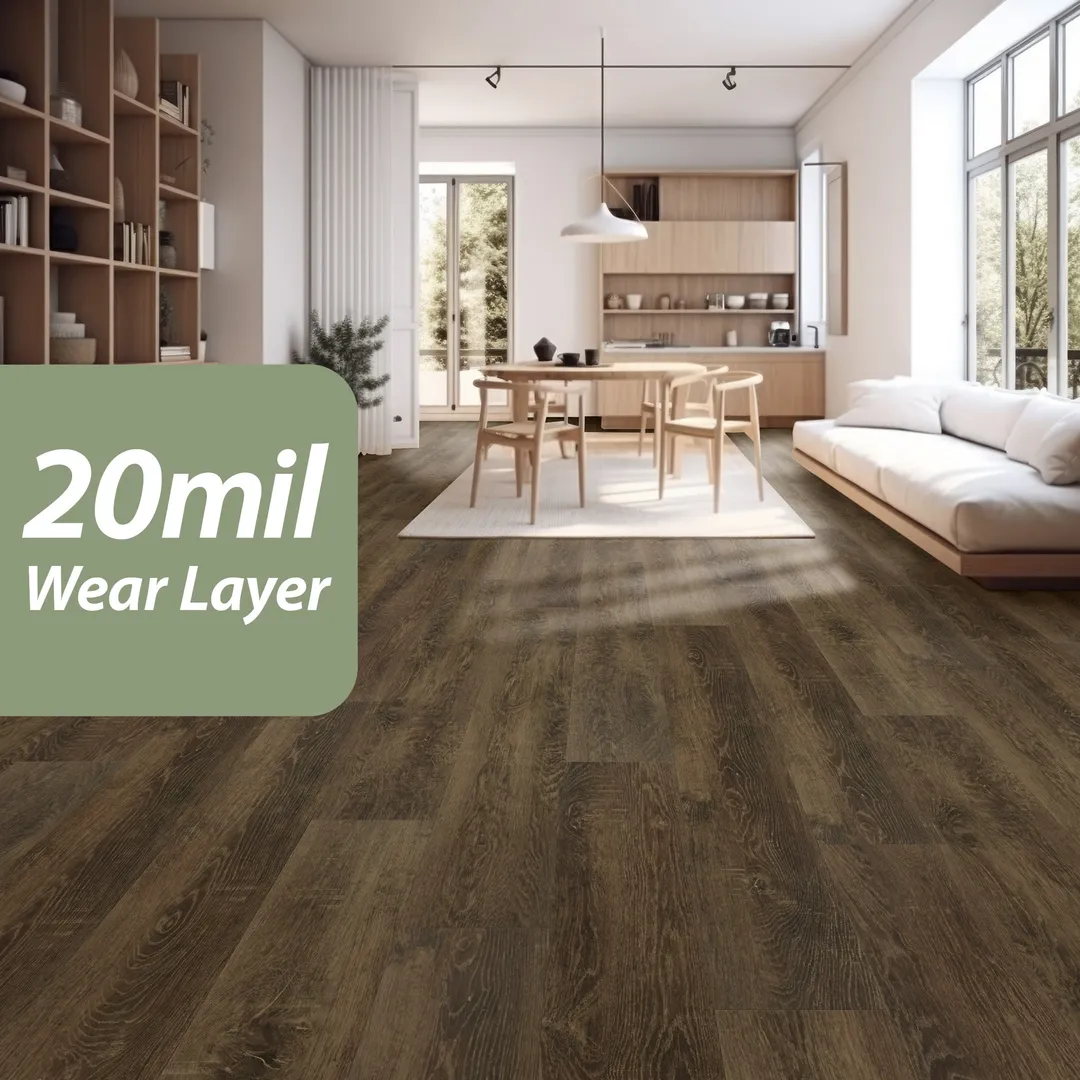 Element Flooring Highland Union 20-mil x 9-in W x 72-in L Waterproof Click Lock Luxury Vinyl Plank Flooring ( 22.33-sq ft Per Carton ), photo 3 of 12