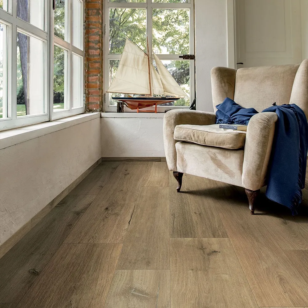 Tilefy Brentwood 8-in x 48-in Commercial Porcelain Tile (15.5-sq ft / Carton), photo 6 of 15