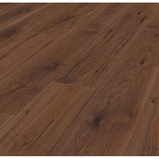 allen + roth Style Selections Adeline Hickory 8-mm T x 8-in W x 48-in L Water Resistant Wood Plank Laminate Flooring (21.26-sq ft / Carton), photo 6 of 9