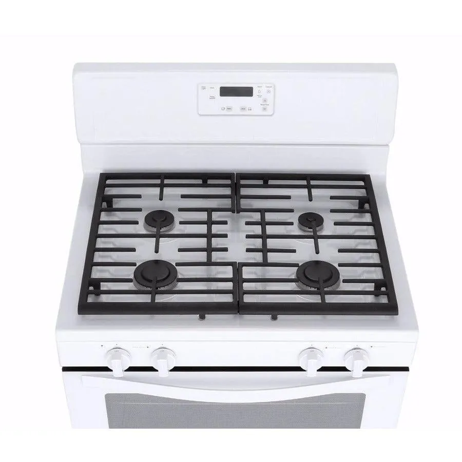 Whirlpool 30-in 4 Burners 5.1-cu ft Freestanding Gas Range (White), photo 2 of 9