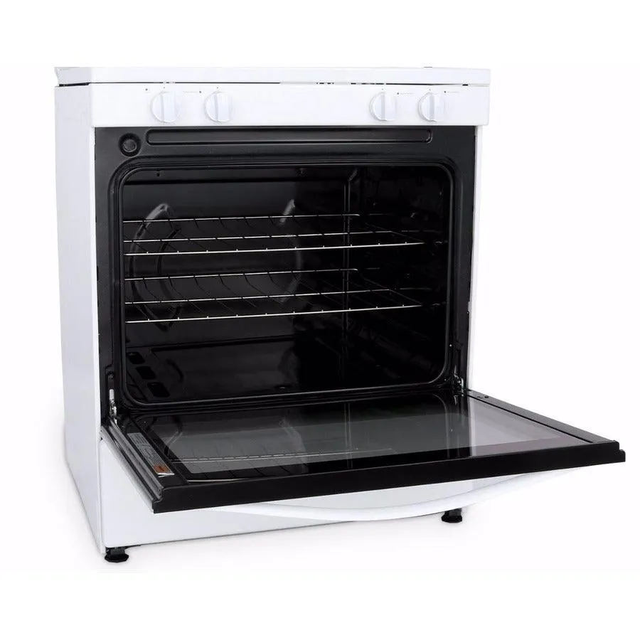 Whirlpool 30-in 4 Burners 5.1-cu ft Freestanding Gas Range (White), photo 3 of 9
