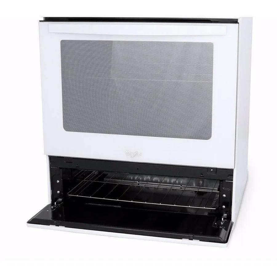 Whirlpool 30-in 4 Burners 5.1-cu ft Freestanding Gas Range (White), photo 4 of 9