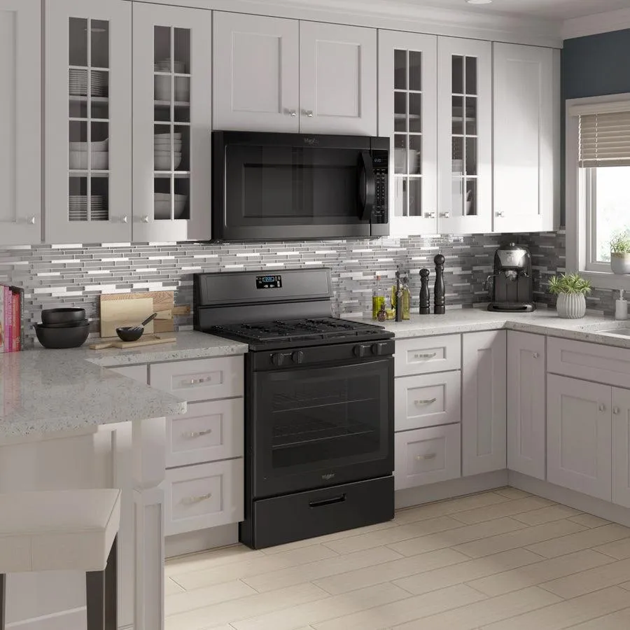 Whirlpool 30-in 4 Burners 5.1-cu ft Freestanding Gas Range (White), photo 9 of 9