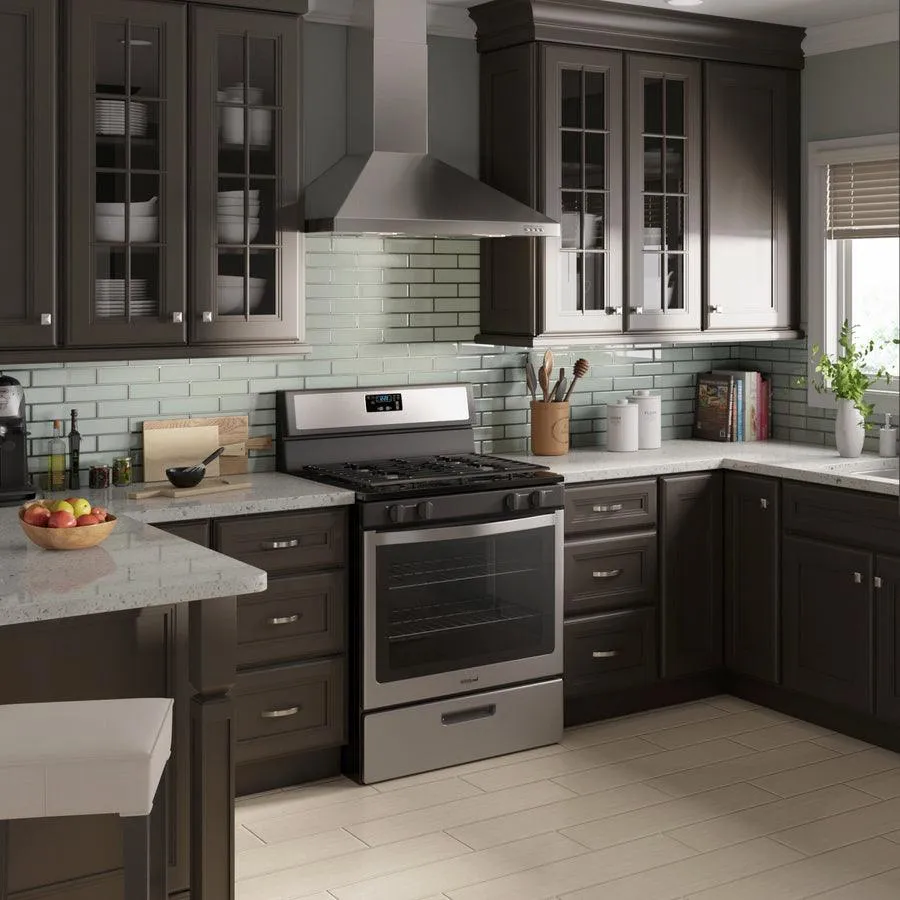 Whirlpool 30-in 4 Burners 5.1-cu ft Freestanding Gas Range (White), photo 8 of 9