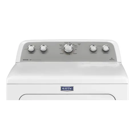 7-cu ft Reversible Side Swing Door Gas Dryer (White)