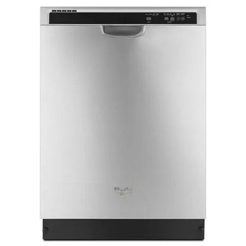 Whirlpool 55-Decibel Front Controls 24-in Built-In Dishwasher with 1-Hour Wash Cycle - Monochromatic Stainless Steel, photo 6 of 8
