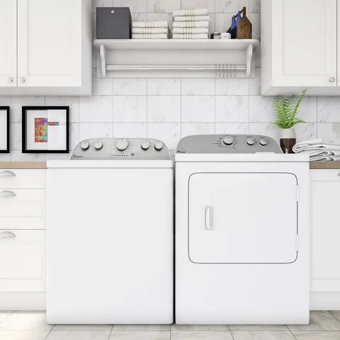 3.5-cu ft High Efficiency Top-Load Washer (White)
