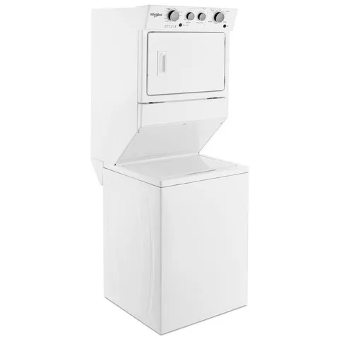 Electric Stacked Laundry Center with 3.5-cu ft Washer and 5.9-cu ft Dryer