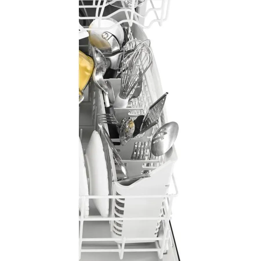 Whirlpool 55-Decibel Front Controls 24-in Built-In Dishwasher with 1-Hour Wash Cycle - White, photo 5 of 10