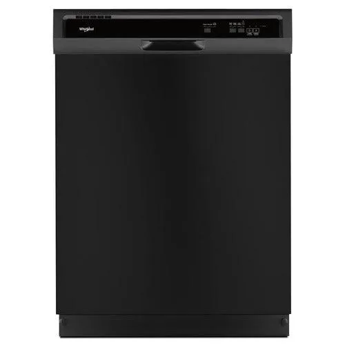 Whirlpool 55-Decibel Front Controls 24-in Built-In Dishwasher with 1-Hour Wash Cycle - Black, photo 7 of 10