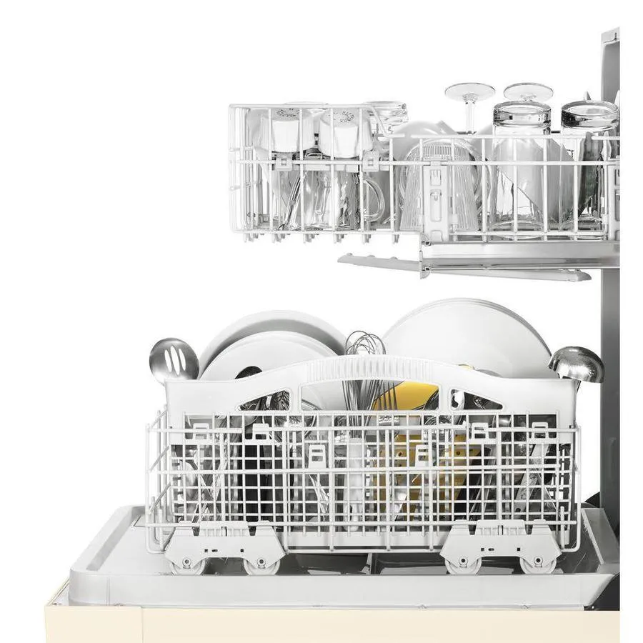 Whirlpool 55-Decibel Front Controls 24-in Built-In Dishwasher with 1-Hour Wash Cycle - White, photo 8 of 10