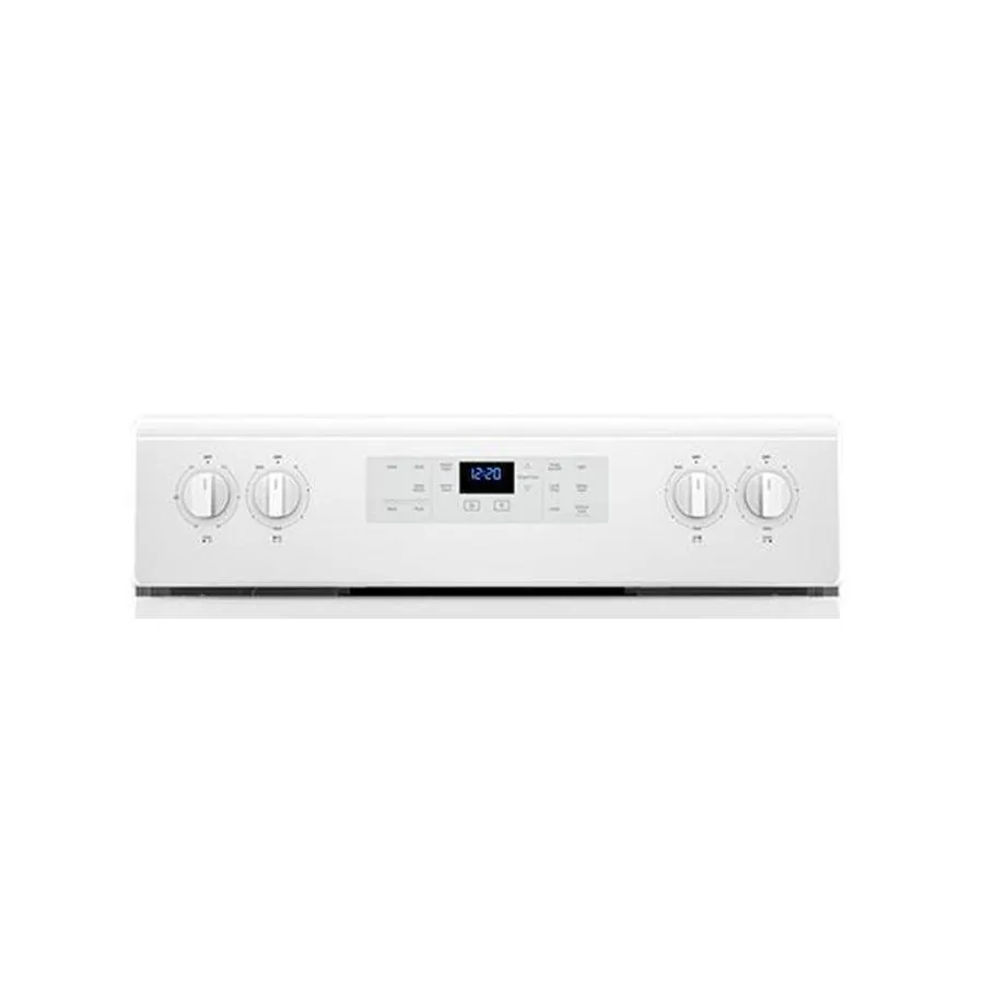 Whirlpool 30-in Smooth Surface 5 Elements 5.3-cu ft Steam Cleaning Freestanding Electric Range (White), photo 3 of 14