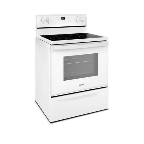 30-in Smooth Surface 5 Elements 5.3-cu ft Steam Cleaning Freestanding Electric Range