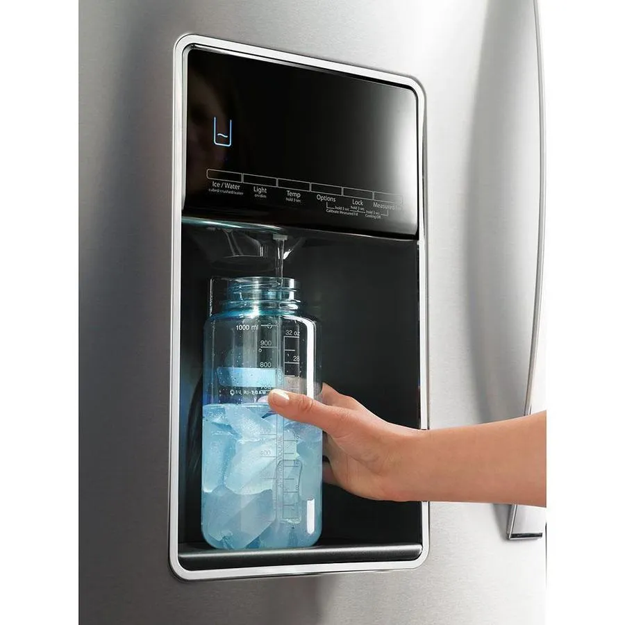 Whirlpool 26.2-cu ft 4-Door 36-in French Door Refrigerator with Exterior Drawer - Fingerprint Resistant Stainless Steel, photo 7 of 11
