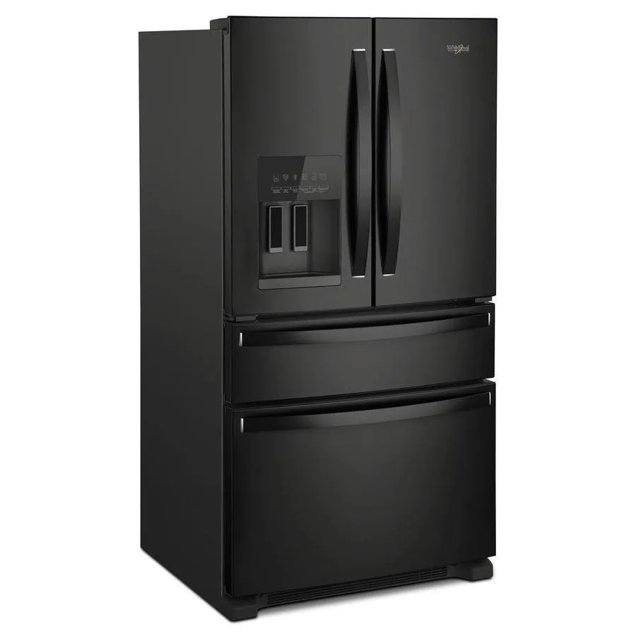 Whirlpool 24.5-cu ft 4-Door 36-in French Door Refrigerator with Exterior Ice and Water Dispenser - Fingerprint Resistant Stainless Steel, photo 12 of 13