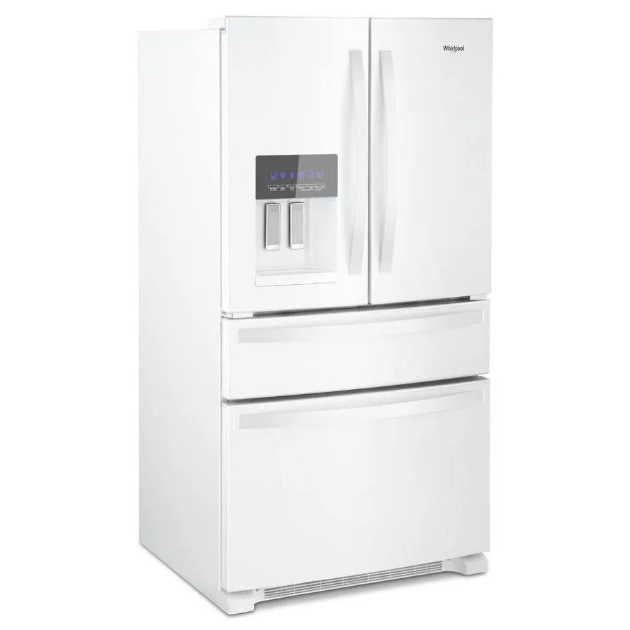 Whirlpool 24.5-cu ft 4-Door 36-in French Door Refrigerator with Exterior Ice and Water Dispenser - Fingerprint Resistant Stainless Steel, photo 13 of 13