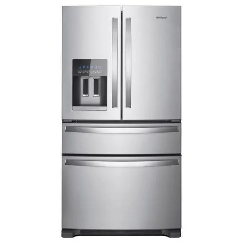 Whirlpool 24.5-cu ft 4-Door 36-in French Door Refrigerator with Exterior Ice and Water Dispenser - Fingerprint Resistant Stainless Steel, photo 10 of 13