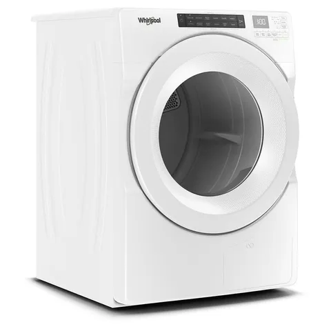 4.5-cu ft Closet-Depth High-Efficiency Front Load Washer with Load and Go Dispenser - White