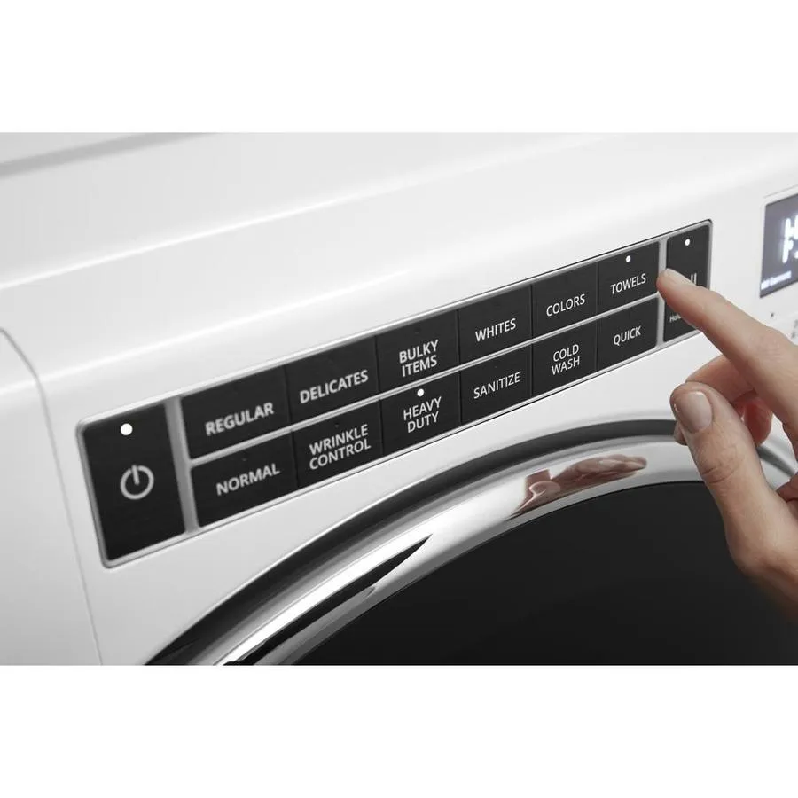 Whirlpool 5.0-cu ft High-Efficiency Front Load Washer with Load and Go XL Dispenser - White, photo 4 of 10