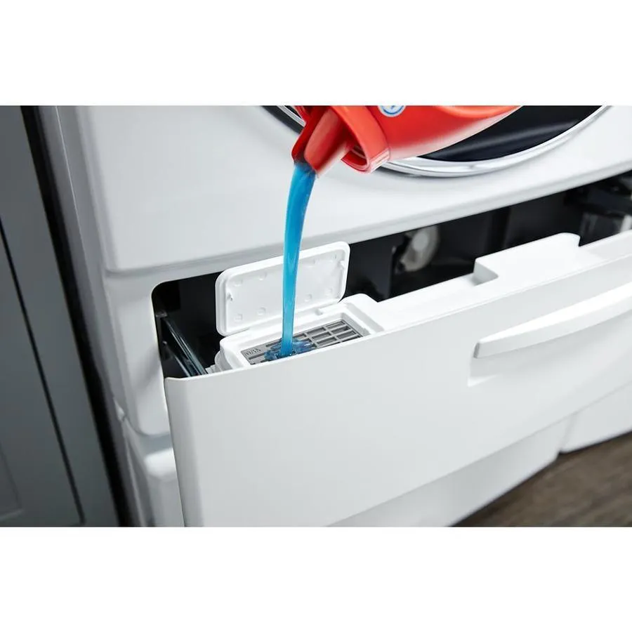 Whirlpool 5.0-cu ft High-Efficiency Front Load Washer with Load and Go XL Dispenser - White, photo 5 of 10