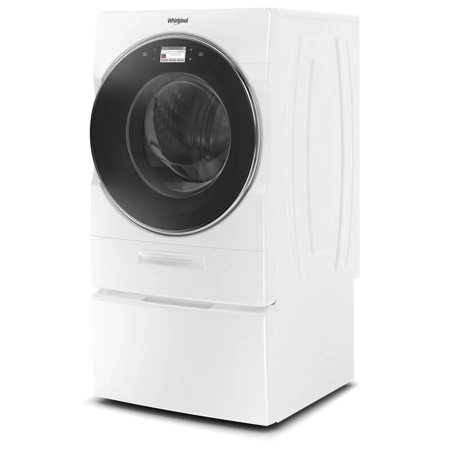 Whirlpool 5.0-cu ft Smart High-Efficiency Front Load Washer with Load and Go XL Plus Dispenser - White, photo 3 of 11