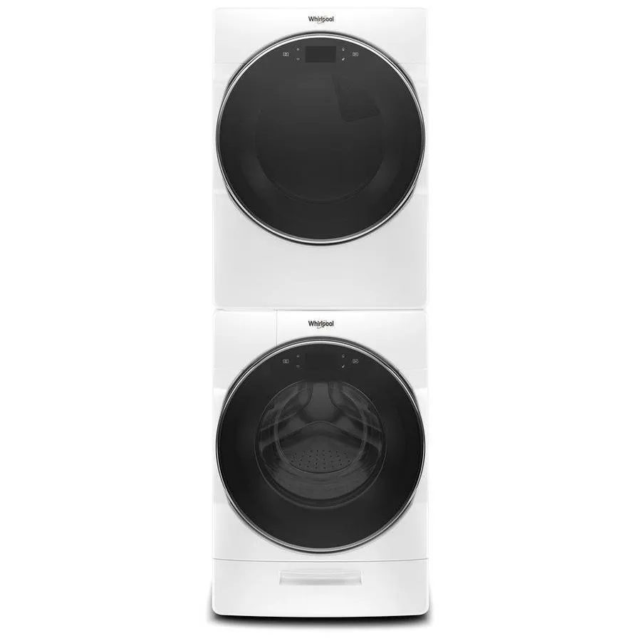 Whirlpool 5.0-cu ft Smart High-Efficiency Front Load Washer with Load and Go XL Plus Dispenser - White, photo 6 of 11
