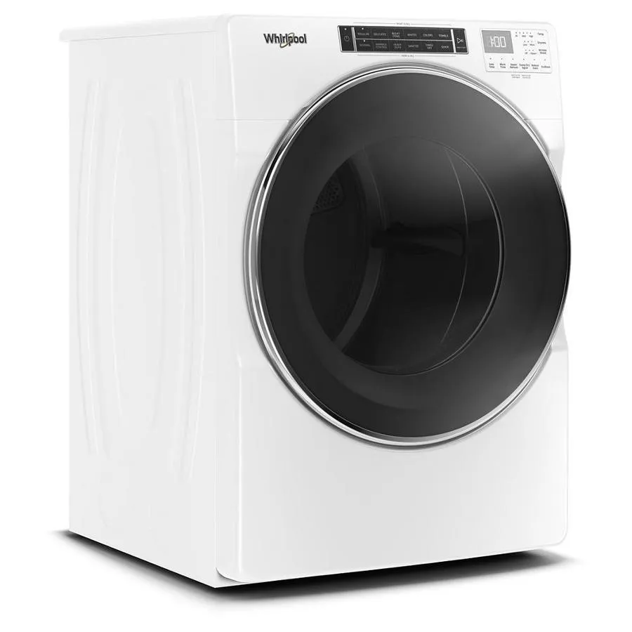 Whirlpool 7.4-cu ft Front Load Stackable Vented Electric Dryer with Steam Cycles - Chrome Shadow, photo 11 of 11